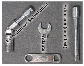 Electric Drill Ratchet Wrench Socket Adapter Extension Tool Attachment Parts Set
